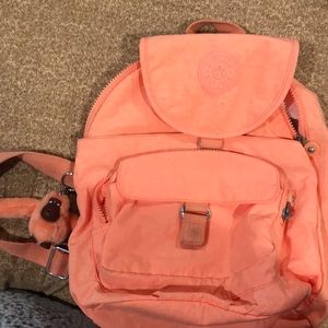 Light orange backpack